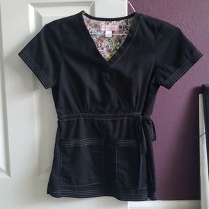 Koi Scrub Top